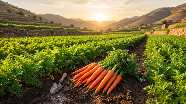 Cover image for the carrot value chain study in Yemen