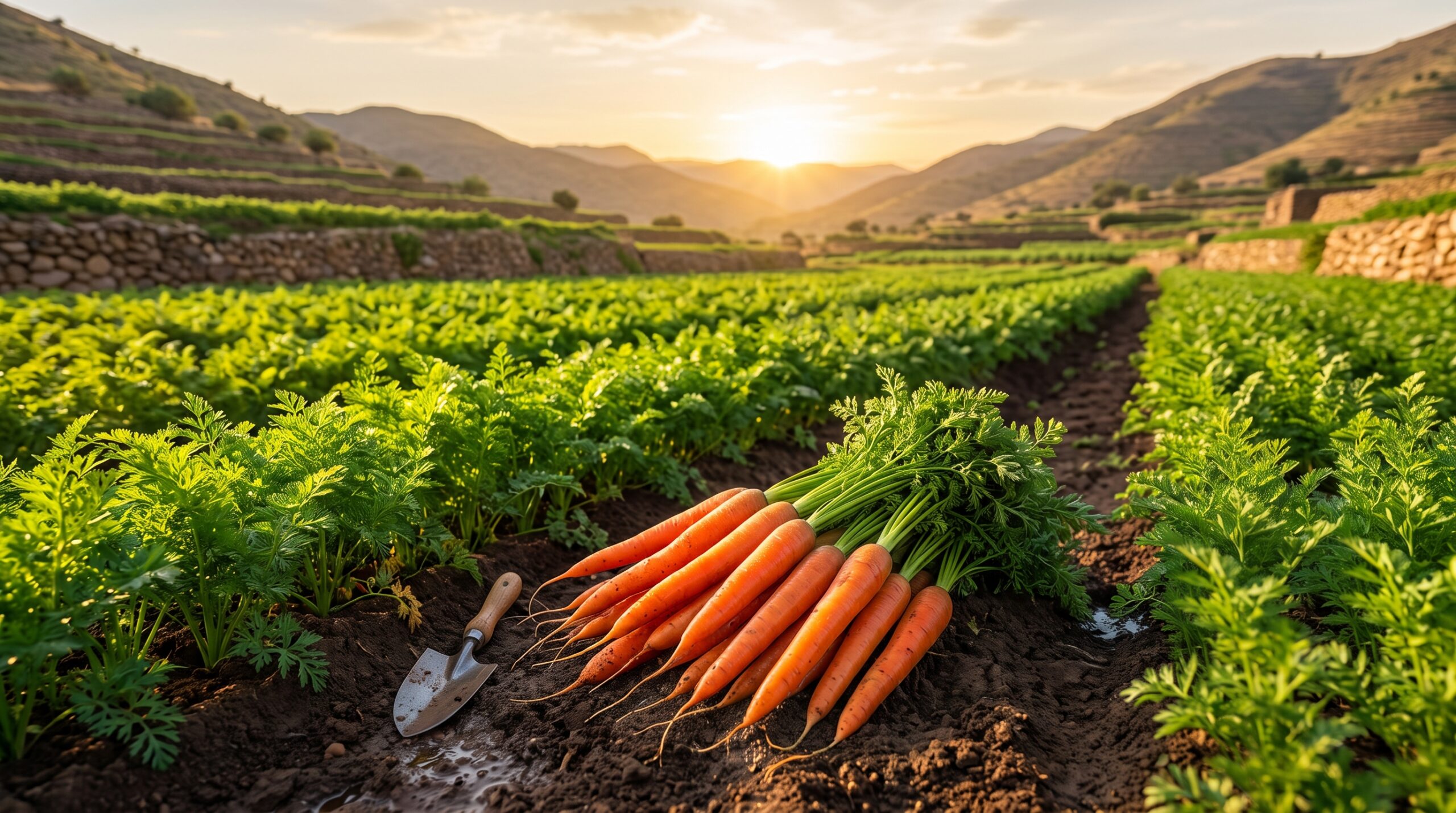 Cover image for the carrot value chain study in Yemen