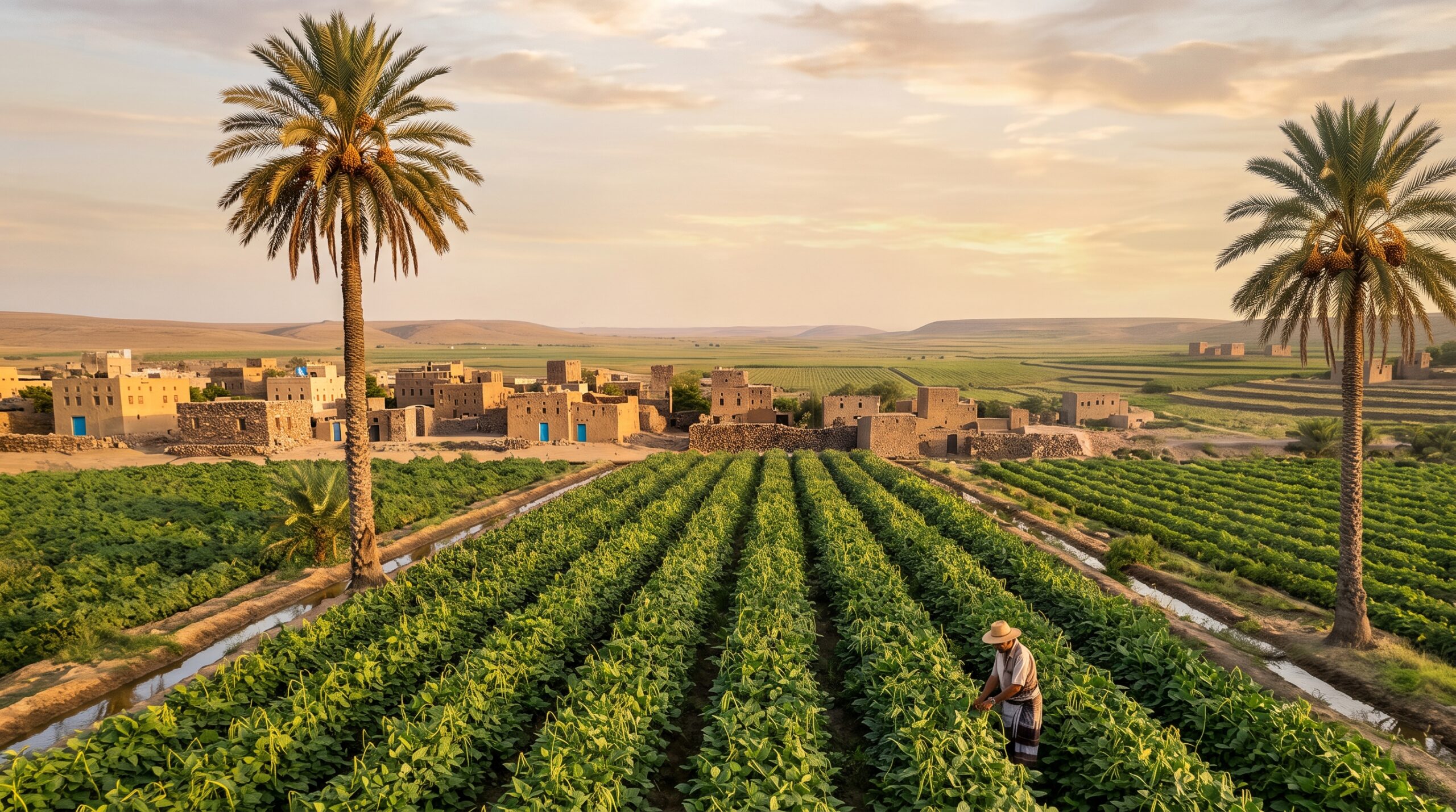 Cover image for the cowpea value chain study in Yemen